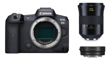 Canon EOS R5 + EF-Adapter + ZEISS Otus 100mm f1,4