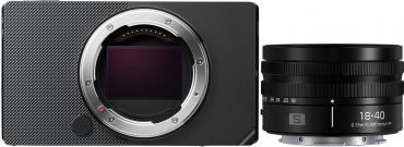 Sigma BF schwarz + Panasonic Lumix S 18-40mm f4,5-6,3 L-Mount