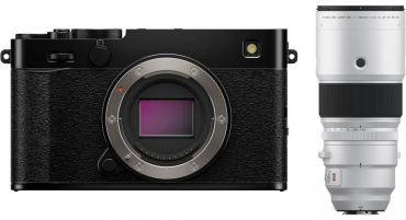 Fujifilm X-E5 noir + XF 400 mm f/4,5 R LM OIS WR