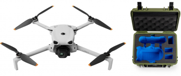 DJI Lito 1 + B&W Case 2000 bronze/grün
