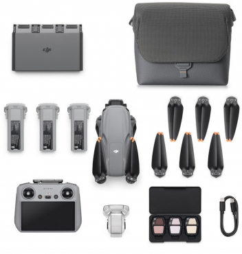 DJI Air 3S FMC (DJI RC 2) + Lexar Silver Plus microSDXC 128GB