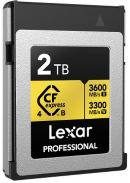 Lexar CFexpress Professional Type-B Gold 4.0 2TB