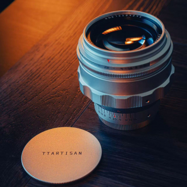 TTArtisan 75mm f1,5 M42 (Vollformat) silber