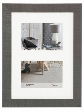 Walther Galerie HO215D Home 2x 10x15cm gris