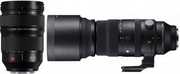 Panasonic Lumix S Pro 24-70mm f2,8 + Sigma 150-600mm f5-6,3 L-Mount