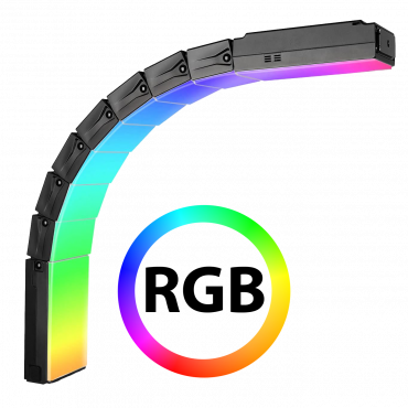 Sirui B25R Bendable LED RGB panel light Dragon Series 25W