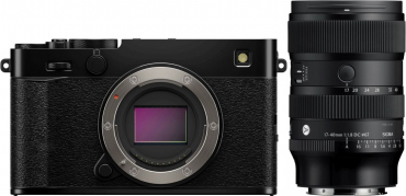 Fujifilm X-E5 Gehäuse Schwarz + Sigma 17-40mm f1,8 DC (A) F/ X-Mount