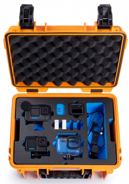 B&W Case type 3000 orange GoPro 13