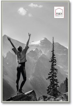 Haes Kunststoffrahmen EF9S Easy Frame 40x60cm silber