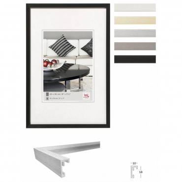 Walther Chair AJ130S Aluminiumrahmen 21x30cm silber