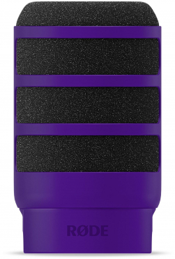 Rode WS14 Protection anti-pop de luxe pour PodMic et PodMic USB violet