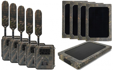 SEISSIGER Base-Cam LTE SUPERSIM-Edition + solar panel 5-pack