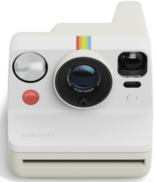 Polaroid Now Gen3 Kamera Pepple weiß Sofortbildkamera 