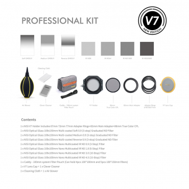 Nisi Professional Kit V7+TC CPL 100mm