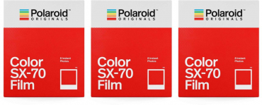 Polaroid SX-70 Color Film 8x 3 Pack