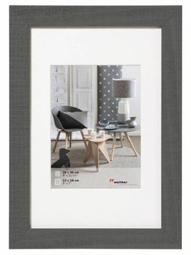 Walther Holzrahmen HO040D Home 30x40cm grau