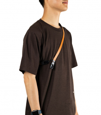 Peak Design Form Leather Camera Strap Short Amber