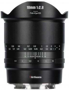 7Artisans 10mm f2.8 II Fisheye ED for Nikon Z