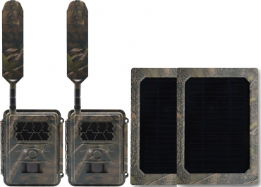 SEISSIGER Base-Cam LTE SUPERSIM-Edition + solar panel 2-pack