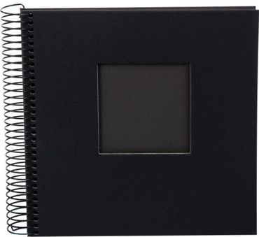 Goldbuch 12 767 Album spirale Bella Vista noir 40 pages noires