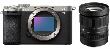 Sony Alpha ILCE-7C II silber + Sigma 20-60mm f2,8-4 DG (C) E-Mount