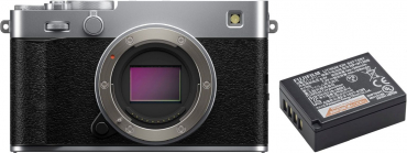 Fujifilm X-E5 silver + NP-W126S battery