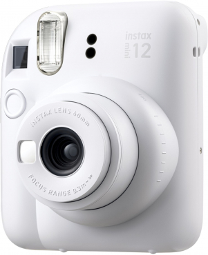 Fujifilm Instax Mini 12 clay white + Mini Film