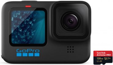 GoPro HERO11 Black + SanDisk microSDXC 128GB V30