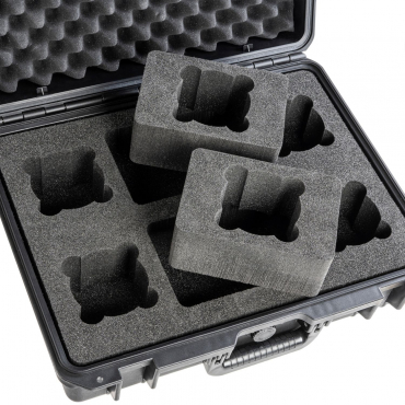 Mantona Foam insert 6 lenses for outdoor protective case L