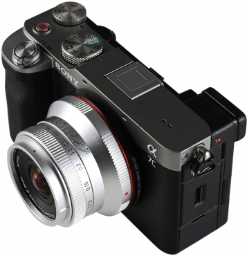 LAOWA 15mm f5 Cookie FF für Sony E, silber