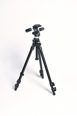 Manfrotto Stativ 055CB + 3W 141RC gebraucht #9165313