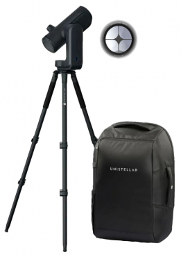 Unistellar Odyssey Pro mit Rucksack und Solar Filter