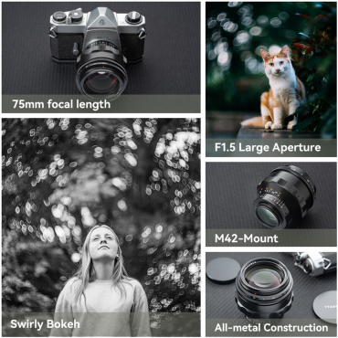 TTArtisan 75mm f1.5 for M42 (full frame) Customer return