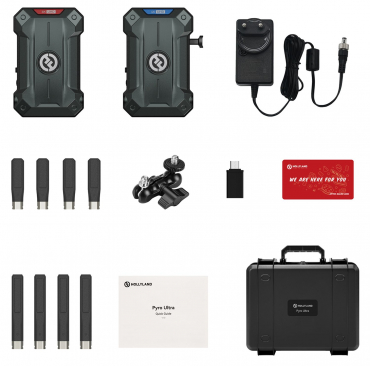 Hollyland Pyro Ultra 1TX & 1RX Wireless Video Transmission System