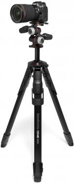 Manfrotto ONE Photo aluminum tripod with XPRO 3-way panhead