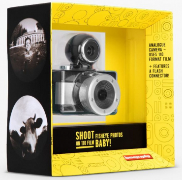 Lomography Fisheye Baby 110 metal black