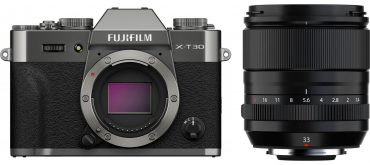 Fujifilm X-T30 III Housing Anthracite + XF 33mm f1.4 R LM WR - 6066509 Fujifilm X-T30 III Housing Anthracite + XF 33mm f1.4 R LM WR