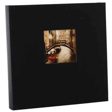 Goldbuch 27 977 Album Bella Vista schwarz schwarze Seiten