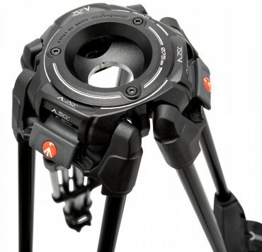 Manfrotto MVTTWINFA Trépied à double tube 645 Fast Twin