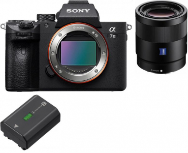 Sony Alpha ILCE-7 III (ILCE7M3) + SEL FE 55mm f1,8 und FZ100 Prokit