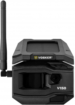 VOSKER V150 LTE Wireless Outdoor Surveillance Camera with Solar Panel