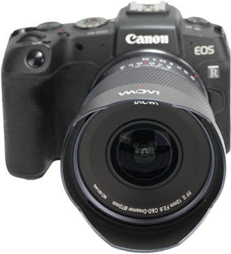LAOWA 12mm f2,8 Lite Zero-D für Canon RF 5 Blendenlamellen