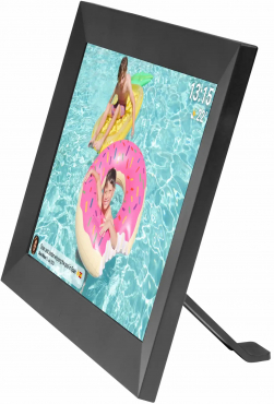 Denver Frameo 1024B Digitaler Bilderrahmen Schwarz 10,1 Zoll