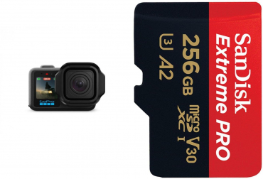 GoPro MISSION 1 + SanDisk microSDXC 256GB V30
