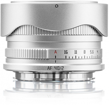 TTARTISAN AF 40mm f2 L-Mount (Vollformat) silber