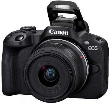Canon EOS R50 schwarz + 18-45mm IS STM + RF 100-400mm f5,6-8 IS USM