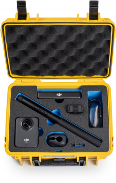 DJI Osmo 360  Standard Combo + B&W Case Typ 1000 Gelb