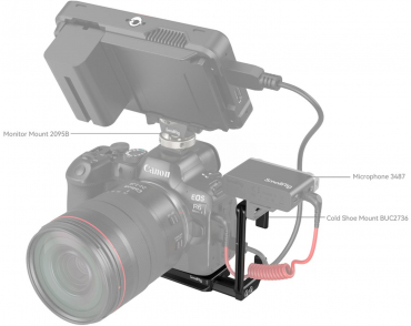 SmallRig 4160B L-Bracket für Canon EOS R6 Mark II/R5/R5C/R6