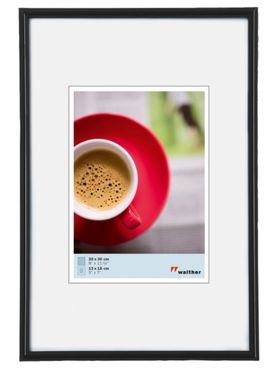 Walther Plastic frame KB045H Galeria 30x45cm black