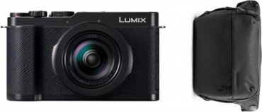 Panasonic Lumix L10 schwarz + Peak Design 3L Tasche